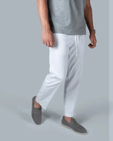 MARBELLA - WHITE SMART PANTS