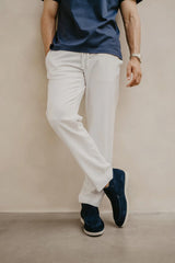 MARBELLA - WHITE SMART PANTS