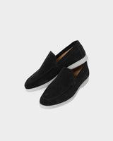 MONACO - BLACK YACHT LOAFERS