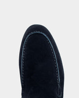 MONACO - BLACK HIGH LOAFERS