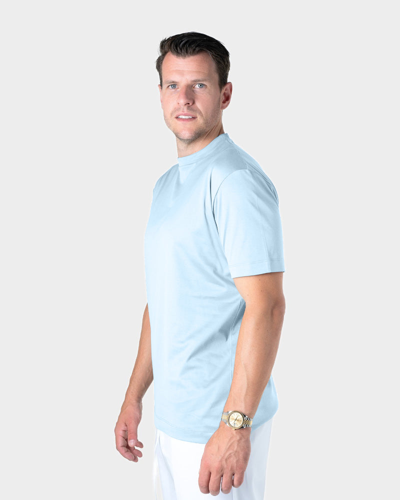IBIZA - LIGHT BLUE SIGNATURE T-SHIRT 