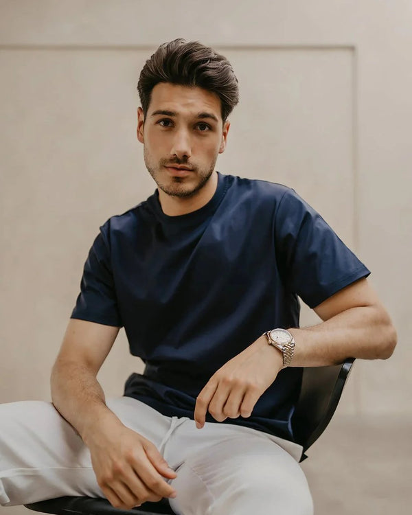 IBIZA - NAVY SIGNATURE T-SHIRT 
