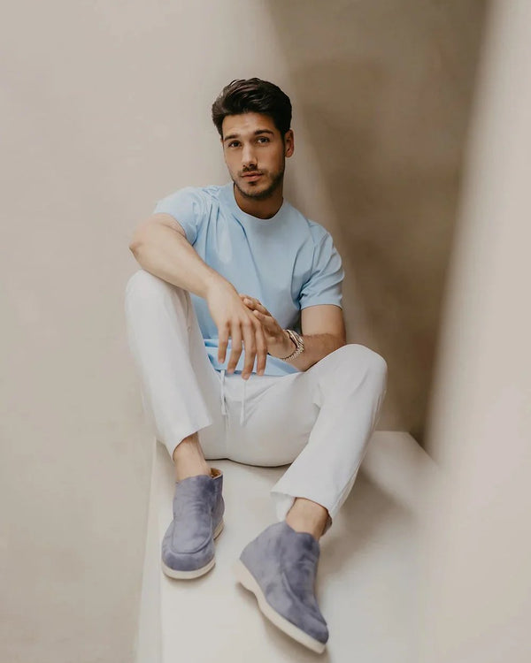 IBIZA - LIGHT BLUE SIGNATURE T-SHIRT 