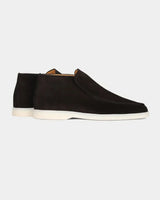 MONACO - BLACK HIGH LOAFERS