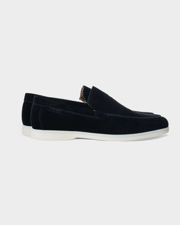 MONACO - BLACK YACHT LOAFERS