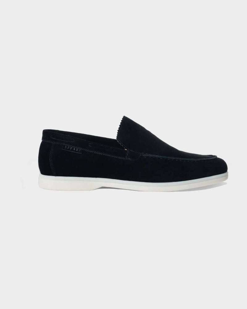MONACO - BLACK YACHT LOAFERS