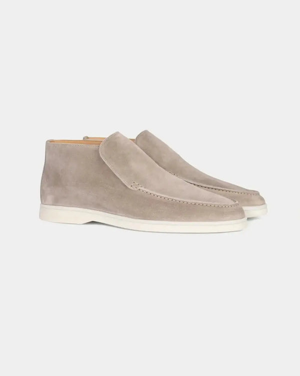 MONACO - BEIGE HIGH LOAFERS 