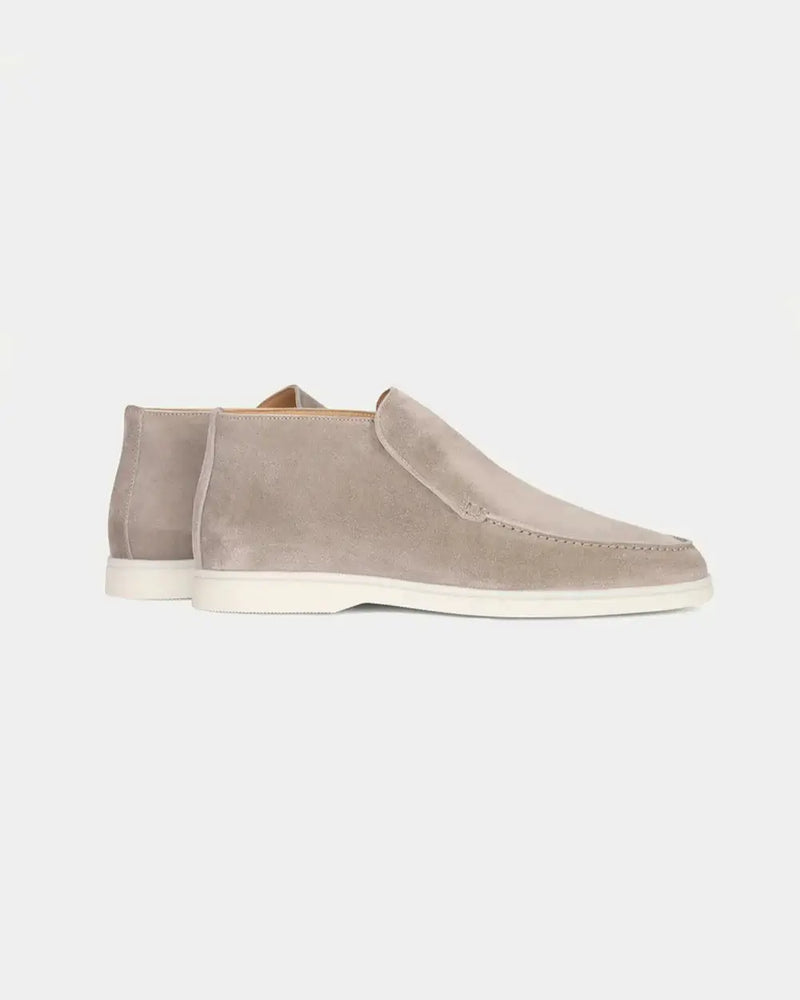 MONACO - BEIGE HIGH LOAFERS 