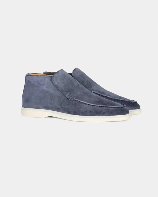 MONACO - GRAPHITE HIGH LOAFERS 