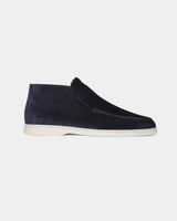 MONACO - NAVY HIGH LOAFERS 