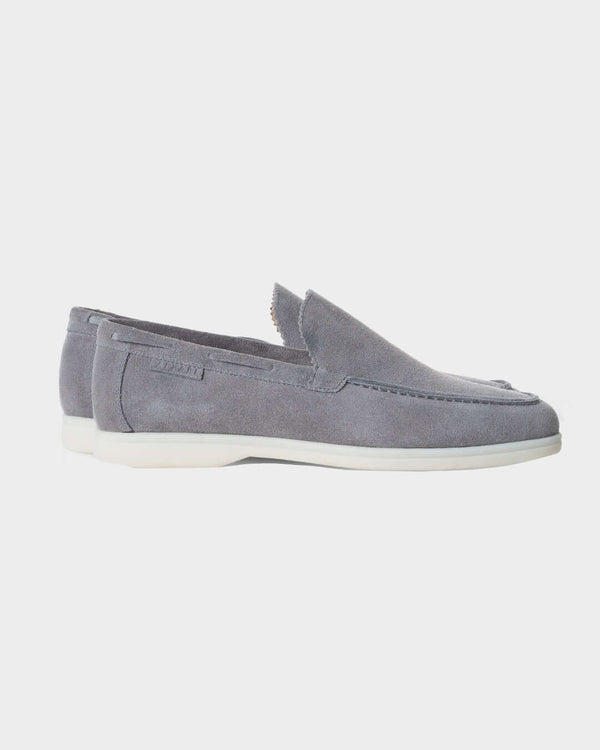MONACO - GREY YACHT LOAFERS