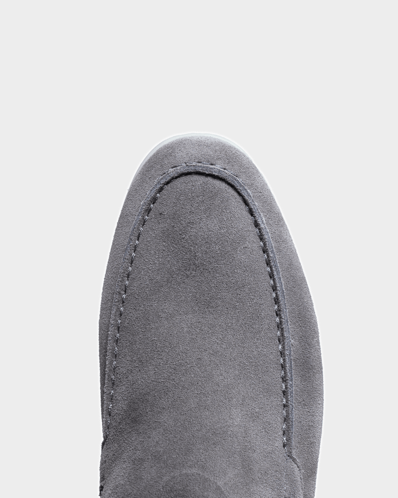 MONACO - GREY YACHT LOAFERS
