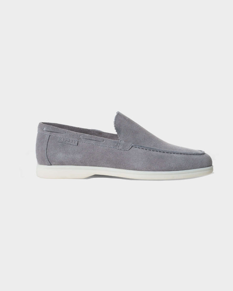 MONACO - GREY YACHT LOAFERS