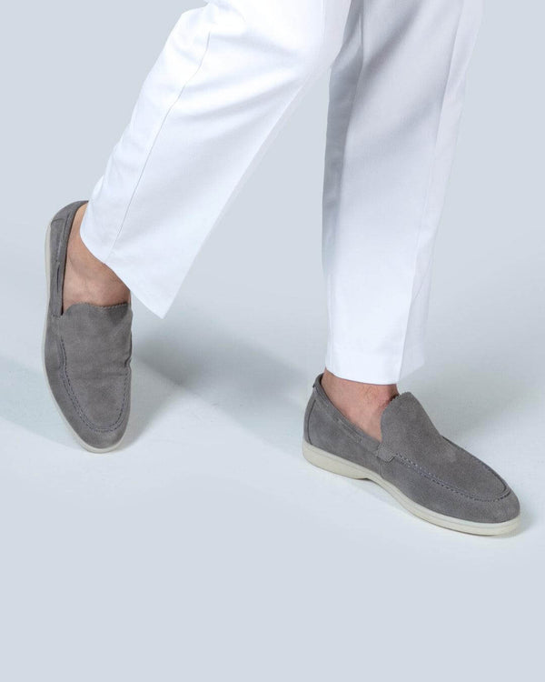 MONACO - GREY YACHT LOAFERS